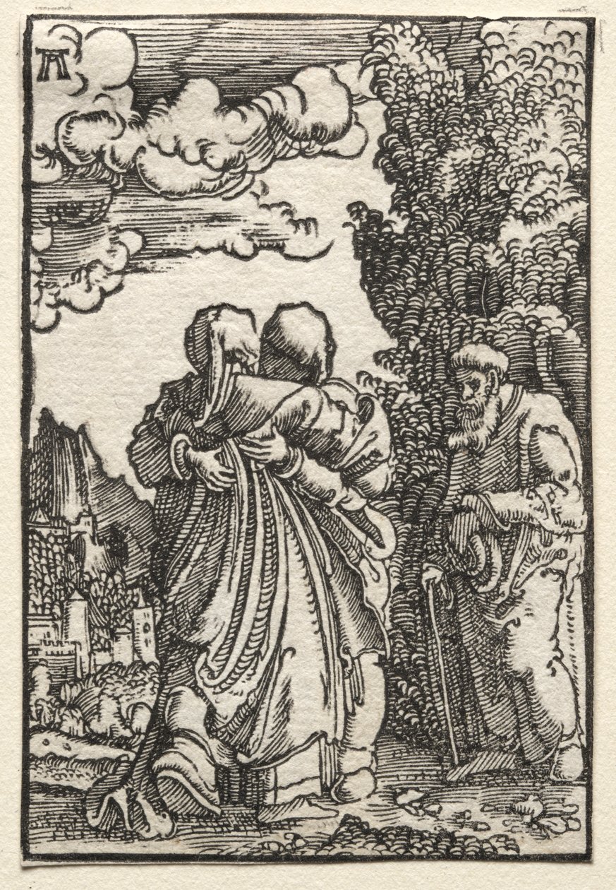 人类的堕落与救赎  探访 作者 阿尔布雷希特·阿尔特多夫（Albrecht Altdorfer）