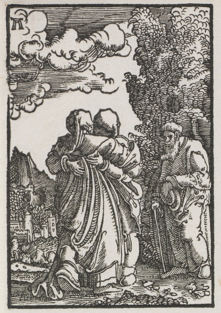 人类的堕落与救赎  探访 作者 阿尔布雷希特·阿尔特多夫（Albrecht Altdorfer）