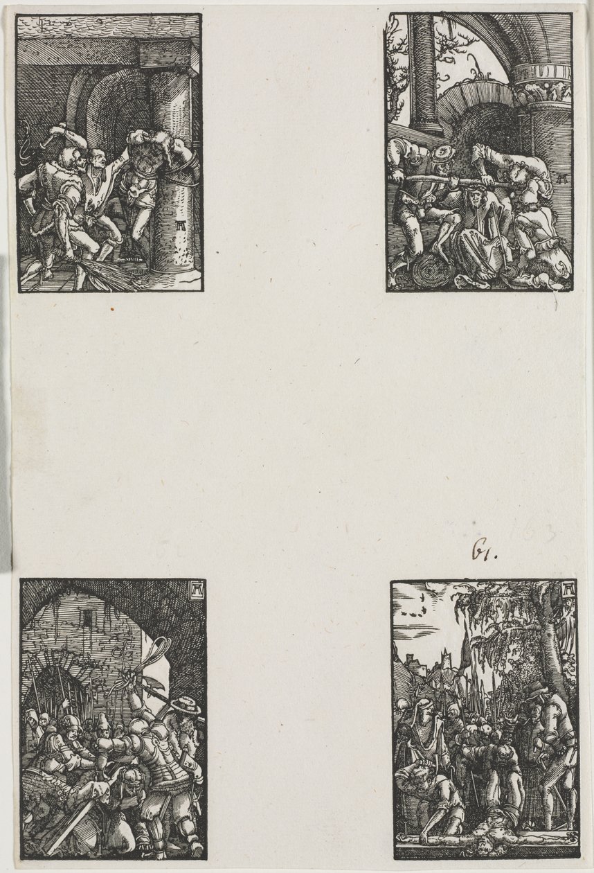 人的堕落与救赎，c。 1515。 作者 阿尔布雷希特·阿尔特多夫（Albrecht Altdorfer）