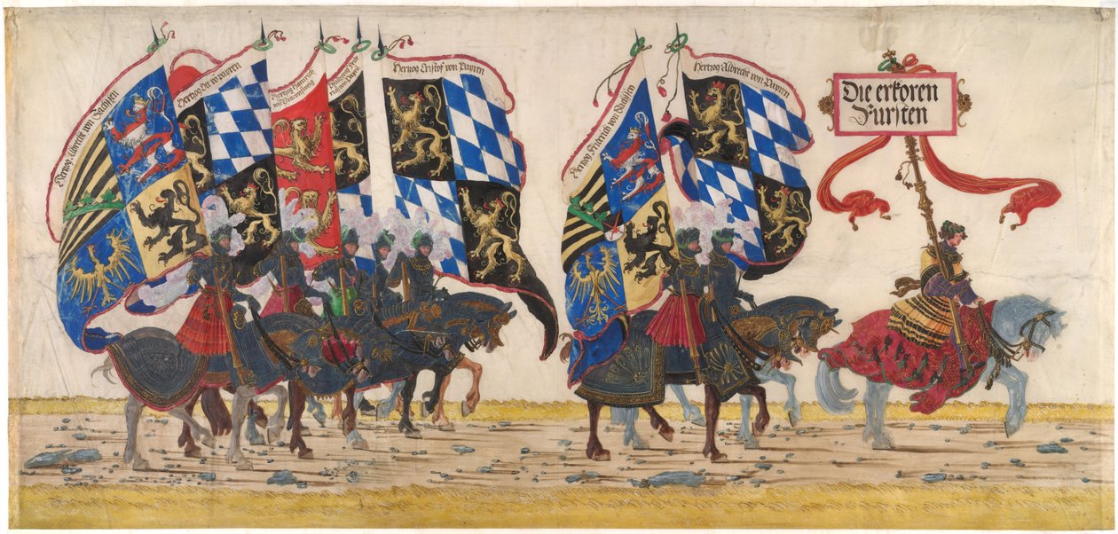 德国王子，约1515年 作者 阿尔布雷希特·阿尔特多夫（Albrecht Altdorfer）