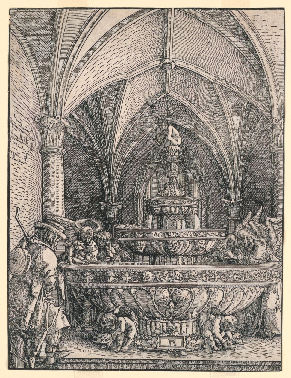 飞往埃及的神圣家族 作者 阿尔布雷希特·阿尔特多夫（Albrecht Altdorfer）