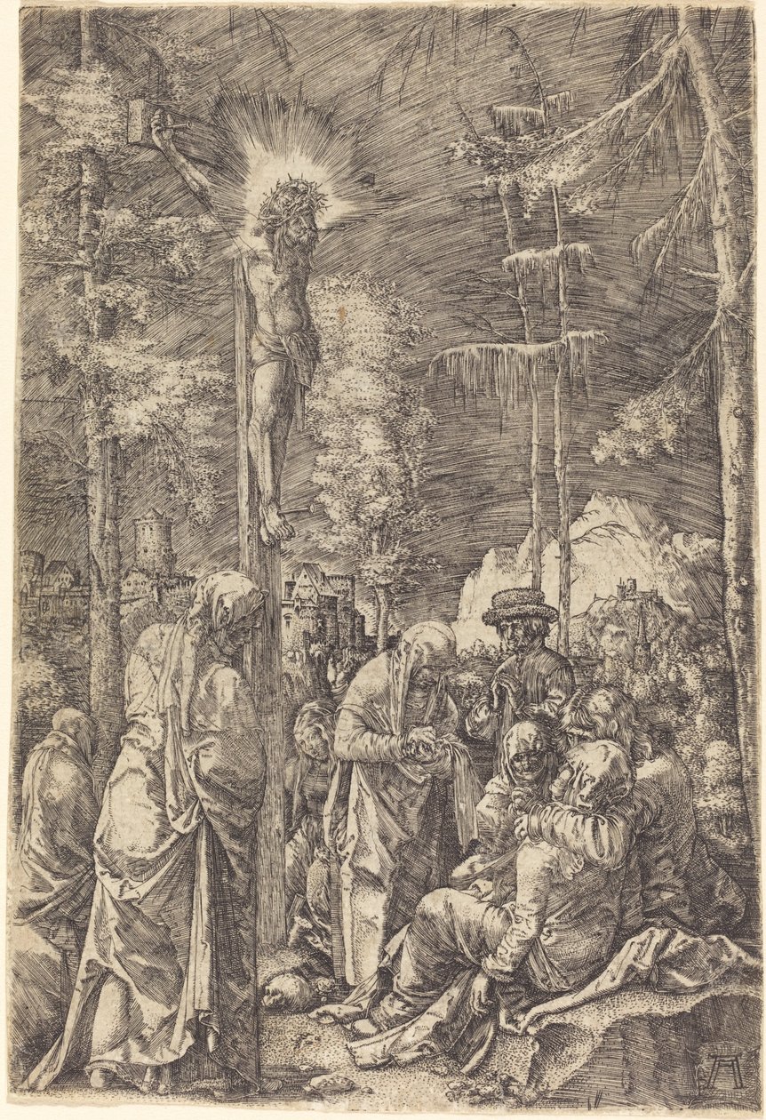 大型耶稣受难像 作者 阿尔布雷希特·阿尔特多夫（Albrecht Altdorfer）