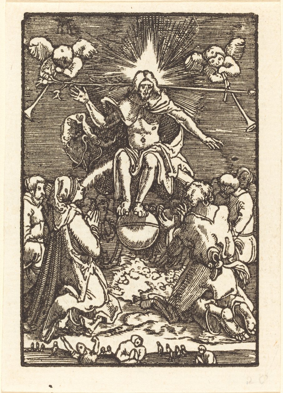 最后的审判 作者 阿尔布雷希特·阿尔特多夫（Albrecht Altdorfer）