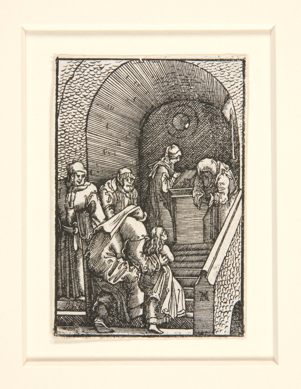 从人类的堕落和救赎看圣母进殿 作者 阿尔布雷希特·阿尔特多夫（Albrecht Altdorfer）