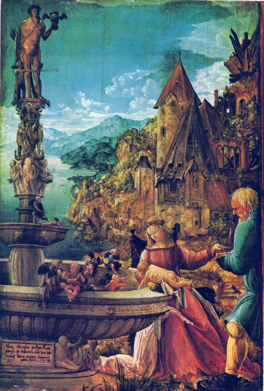飞往埃及的其余时间 作者 阿尔布雷希特·阿尔特多夫（Albrecht Altdorfer）