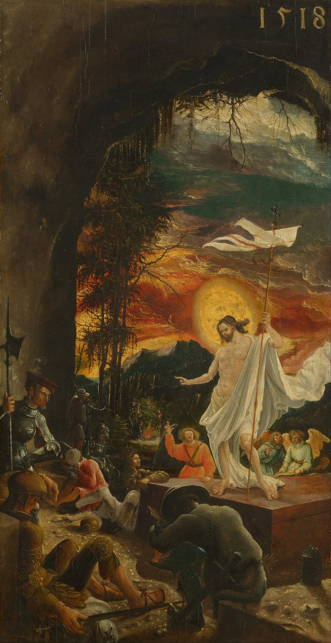 基督复活 作者 阿尔布雷希特·阿尔特多夫（Albrecht Altdorfer）
