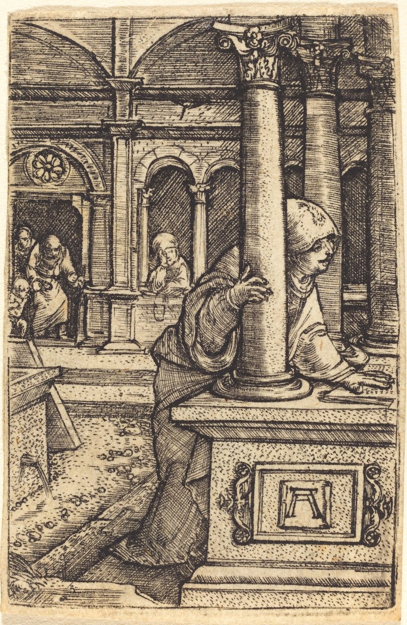 圣母在圣殿中寻找耶稣 作者 阿尔布雷希特·阿尔特多夫（Albrecht Altdorfer）