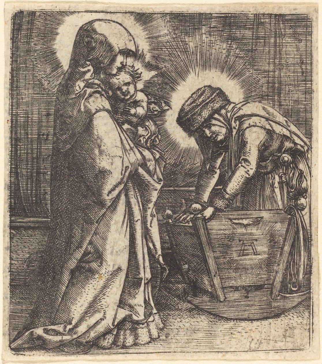 圣母子和圣安妮 作者 阿尔布雷希特·阿尔特多夫（Albrecht Altdorfer）