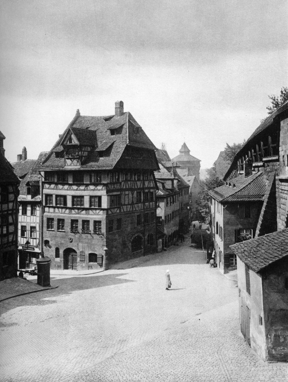 纽伦堡的AlbrechtDürers住宅，1936年 作者 阿尔布雷希特丢勒