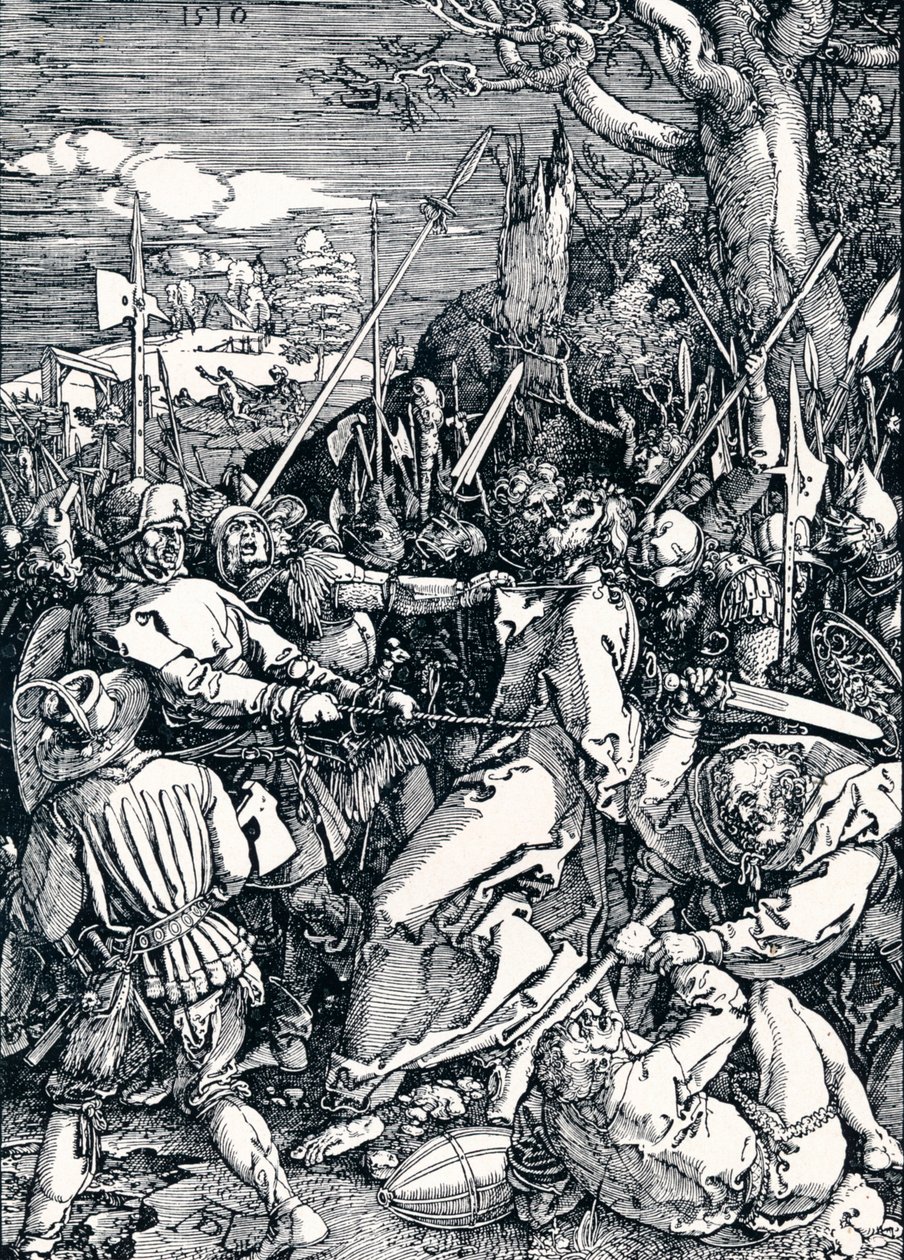 基督被俘虏，1510年，1906年 作者 阿尔布雷希特丢勒