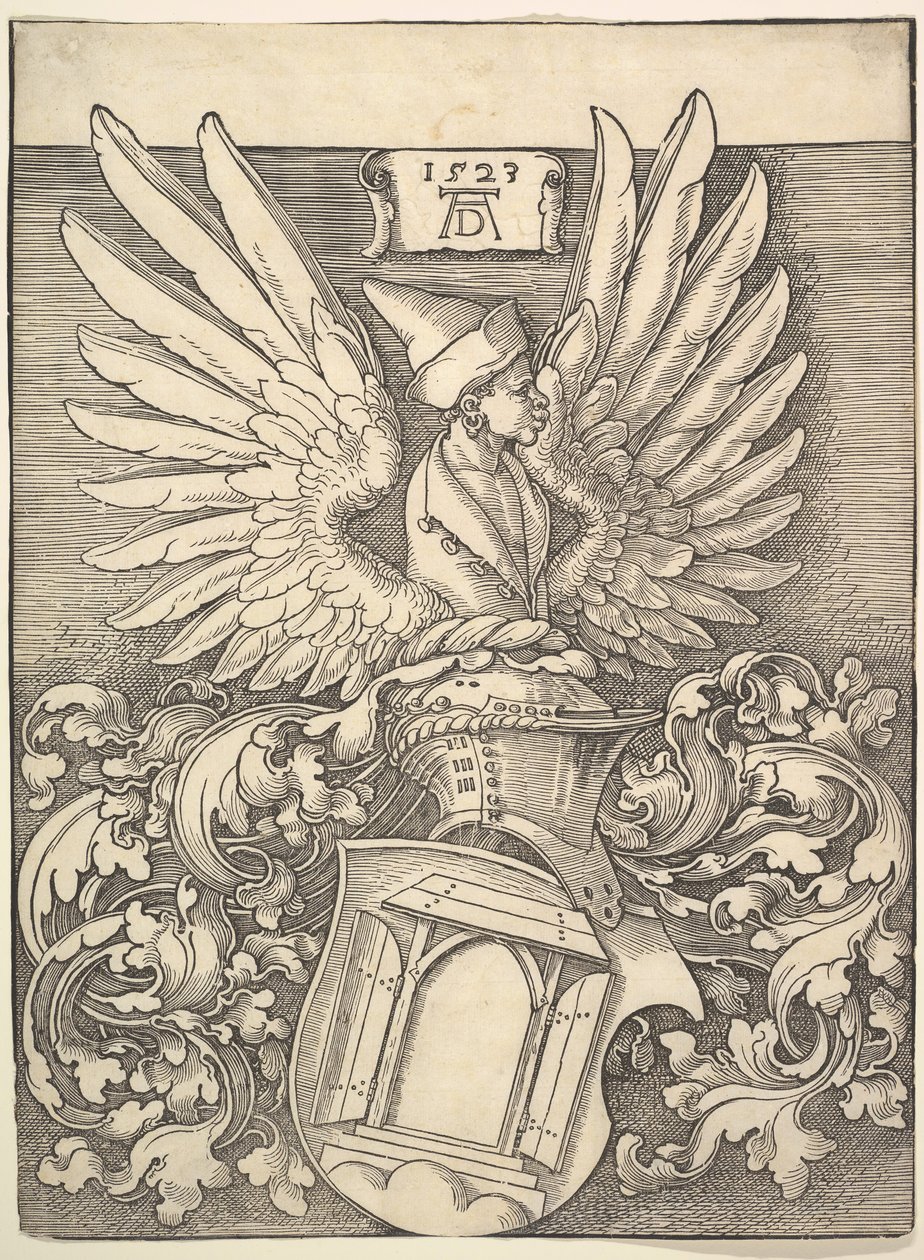 1523年，阿尔布雷希特·丢勒（AlbrechtDürer）的徽章。 作者 阿尔布雷希特丢勒