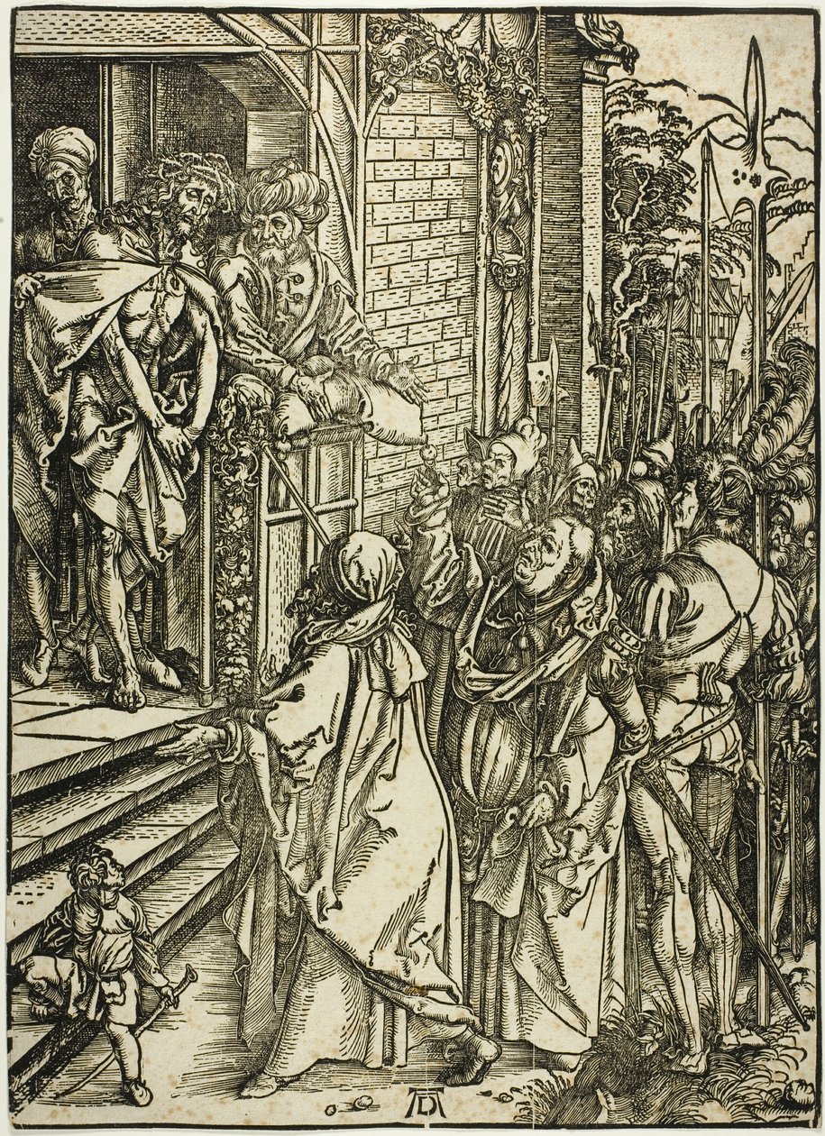 Ecce Homo - 基督的呈现，选自《大受难 作者 阿尔布雷希特丢勒