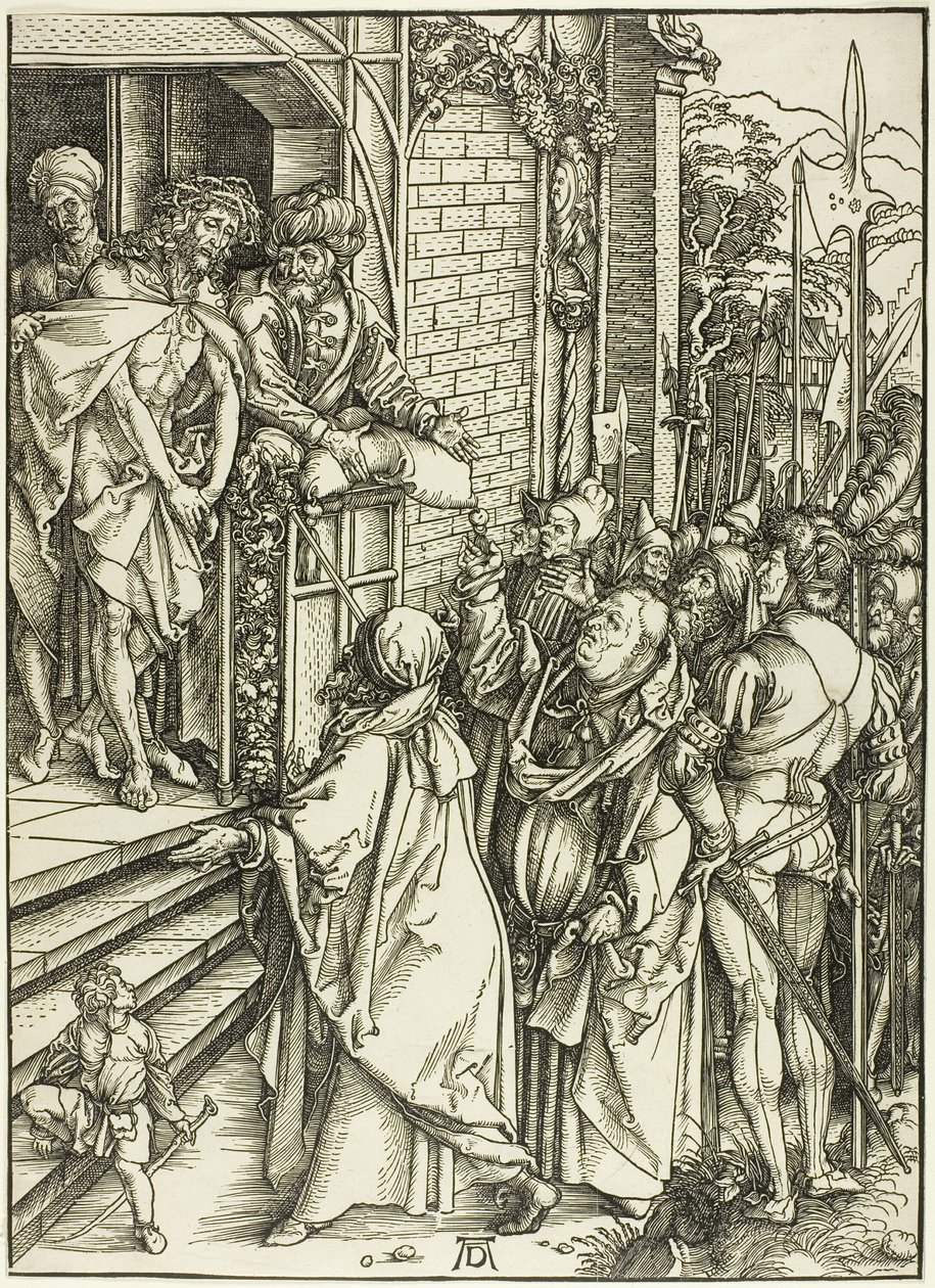 Ecce Homo - 基督的呈现，选自《大受难 作者 阿尔布雷希特丢勒
