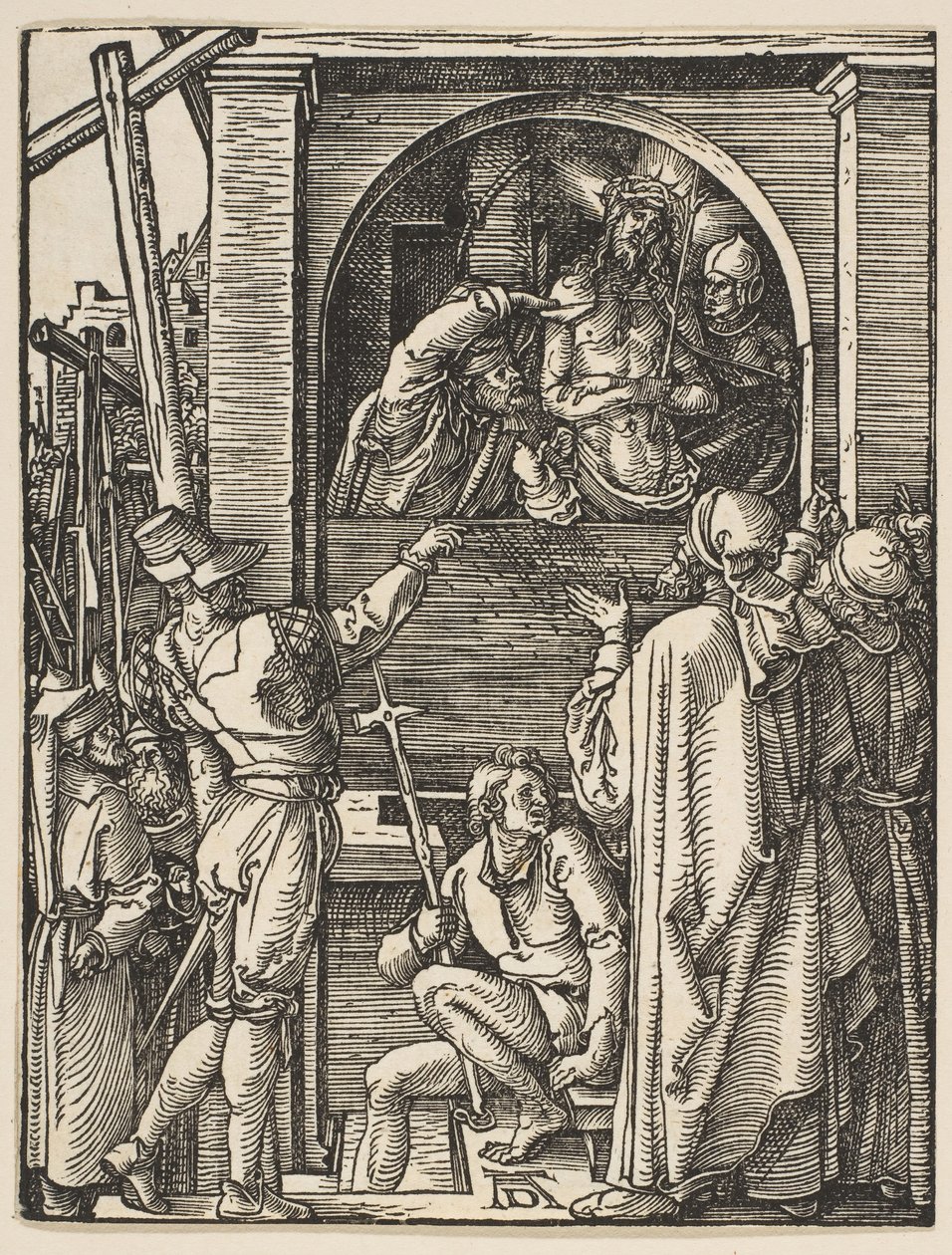 Ecce Homo，出自《小激情》，约1509年。 作者 阿尔布雷希特丢勒