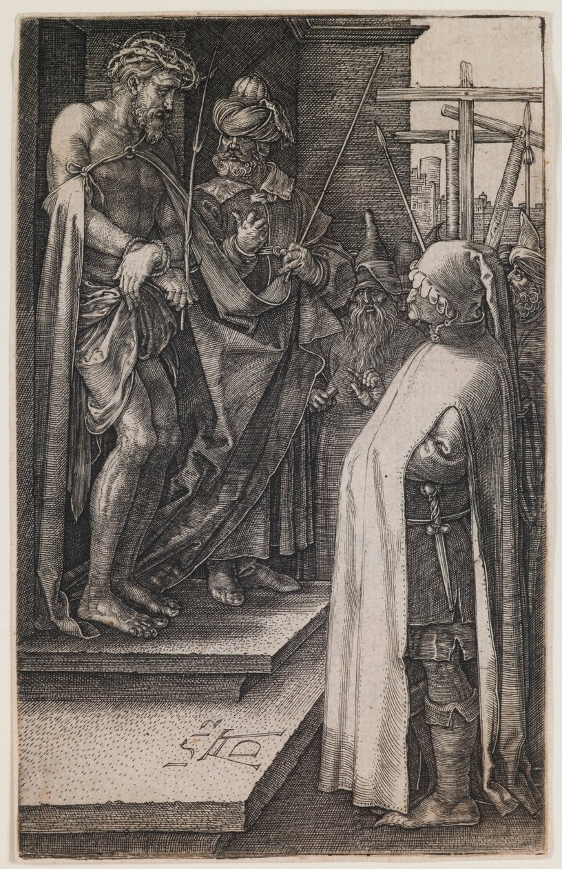 Ecce Homo，选自 "雕刻的激情 "系列 作者 阿尔布雷希特丢勒