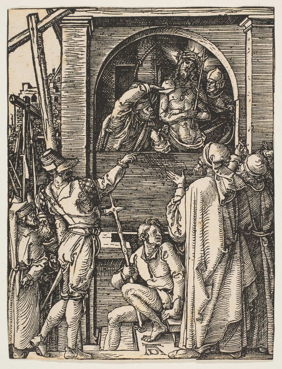 Ecco Homo，来自The Small Passion，ca。 1509。 作者 阿尔布雷希特丢勒