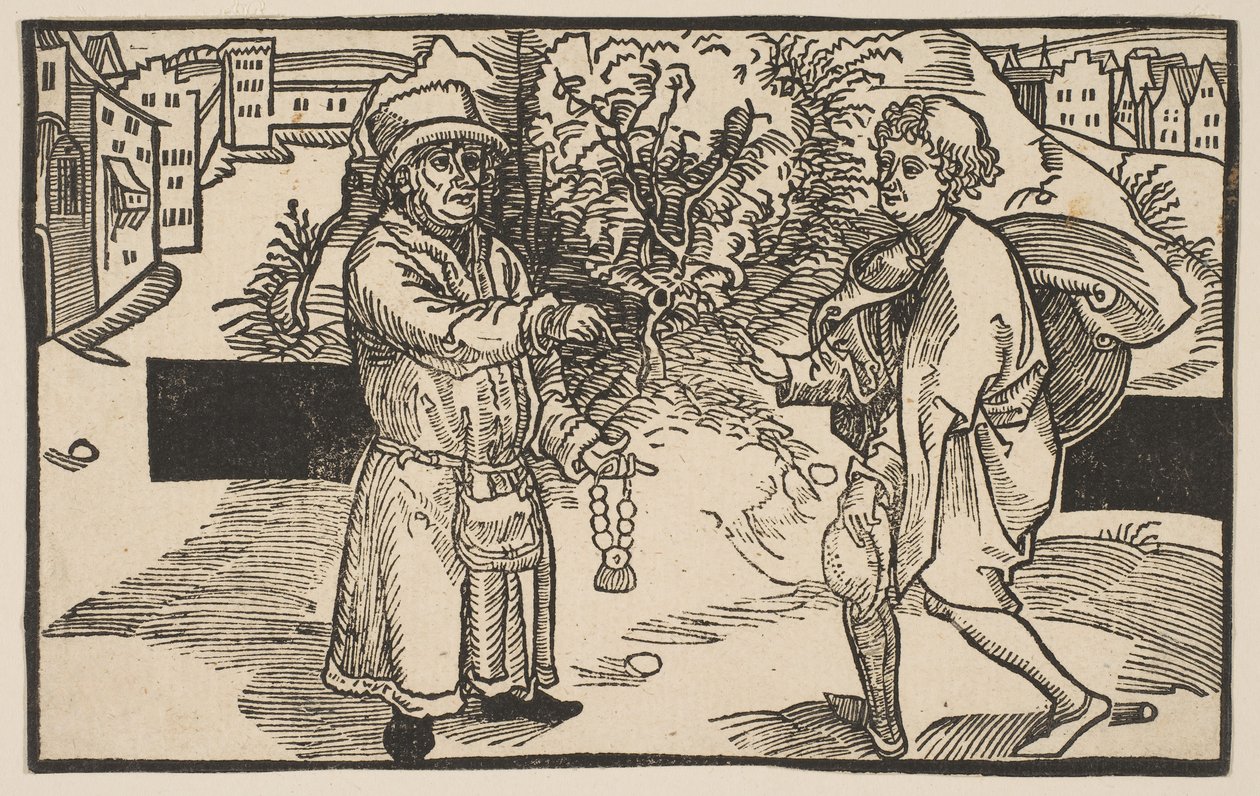 Eunuches，来自特伦斯喜剧片，19世纪重印。 作者 阿尔布雷希特丢勒