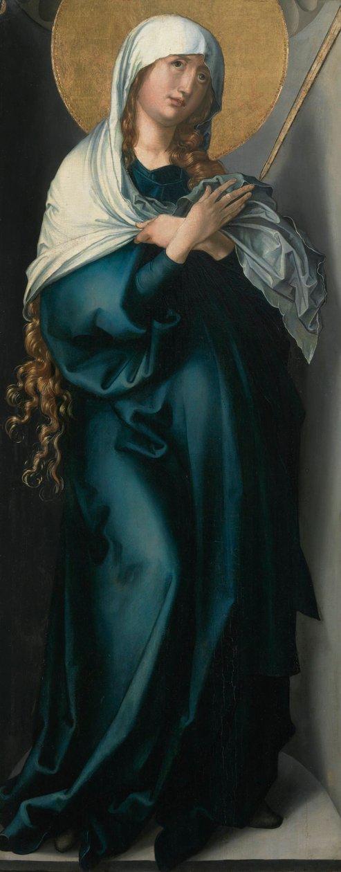 德语：Maria als Schmerzensmutter 忧伤的母亲 作者 阿尔布雷希特丢勒