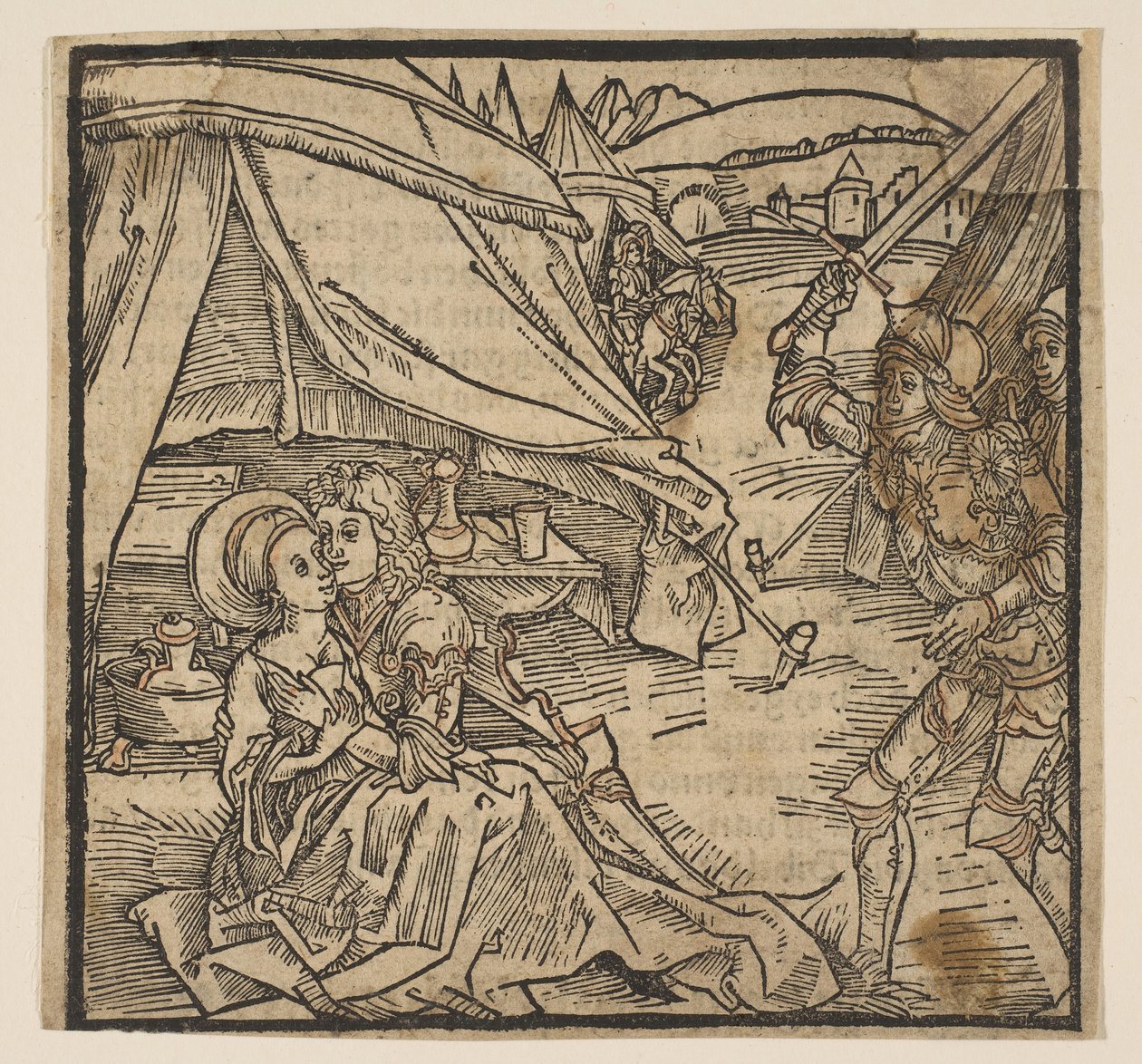 Ritter von Turn插图，摄于1493年。 作者 阿尔布雷希特丢勒
