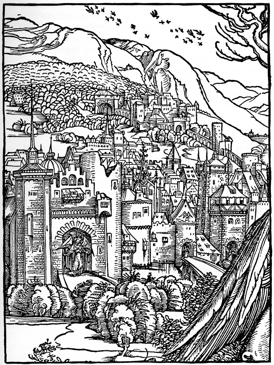 风景，1498，1936 作者 阿尔布雷希特丢勒