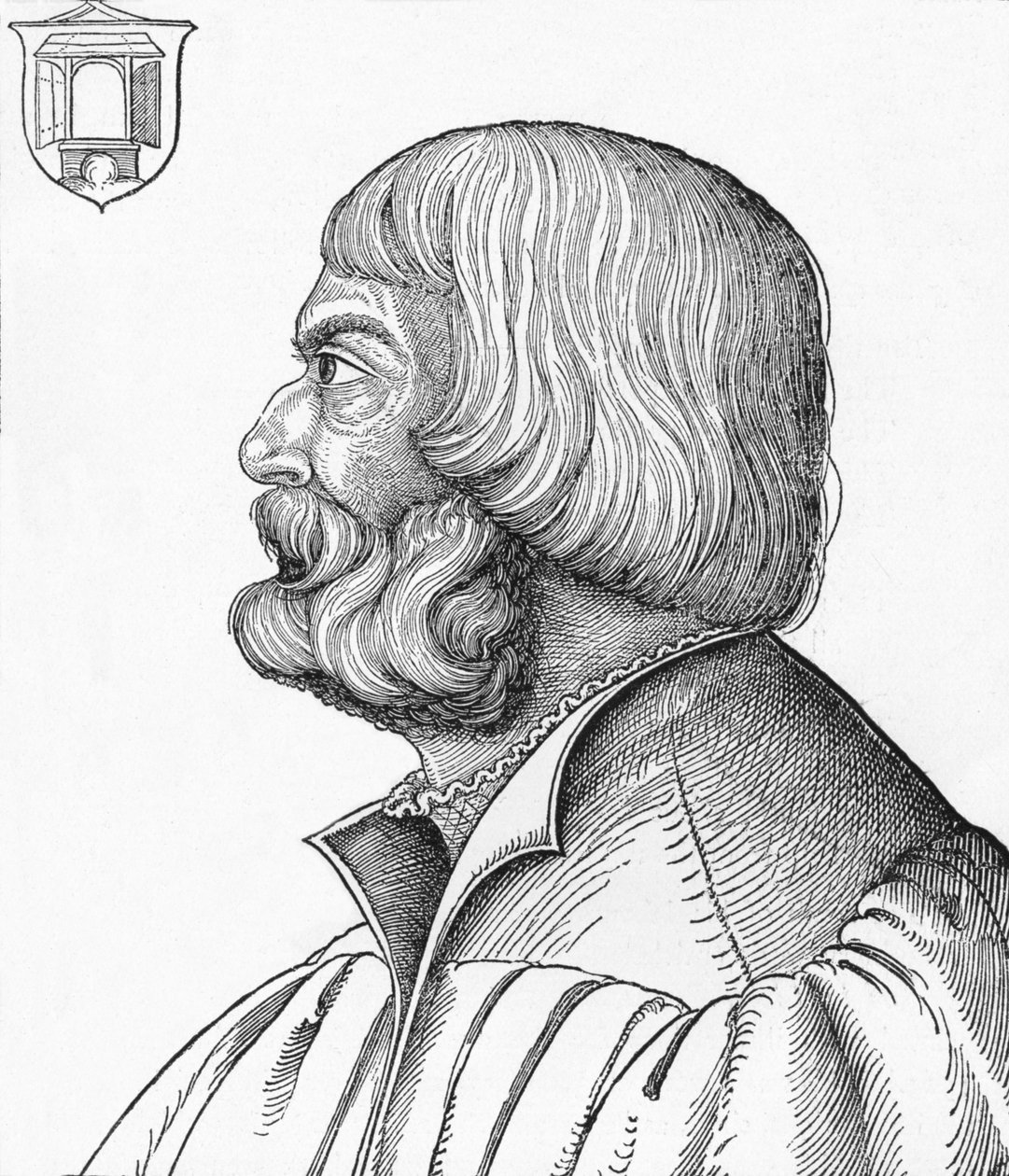 阿尔布雷希特·杜勒（Albrecht Durer）肖像，1527年，1906年 作者 阿尔布雷希特丢勒