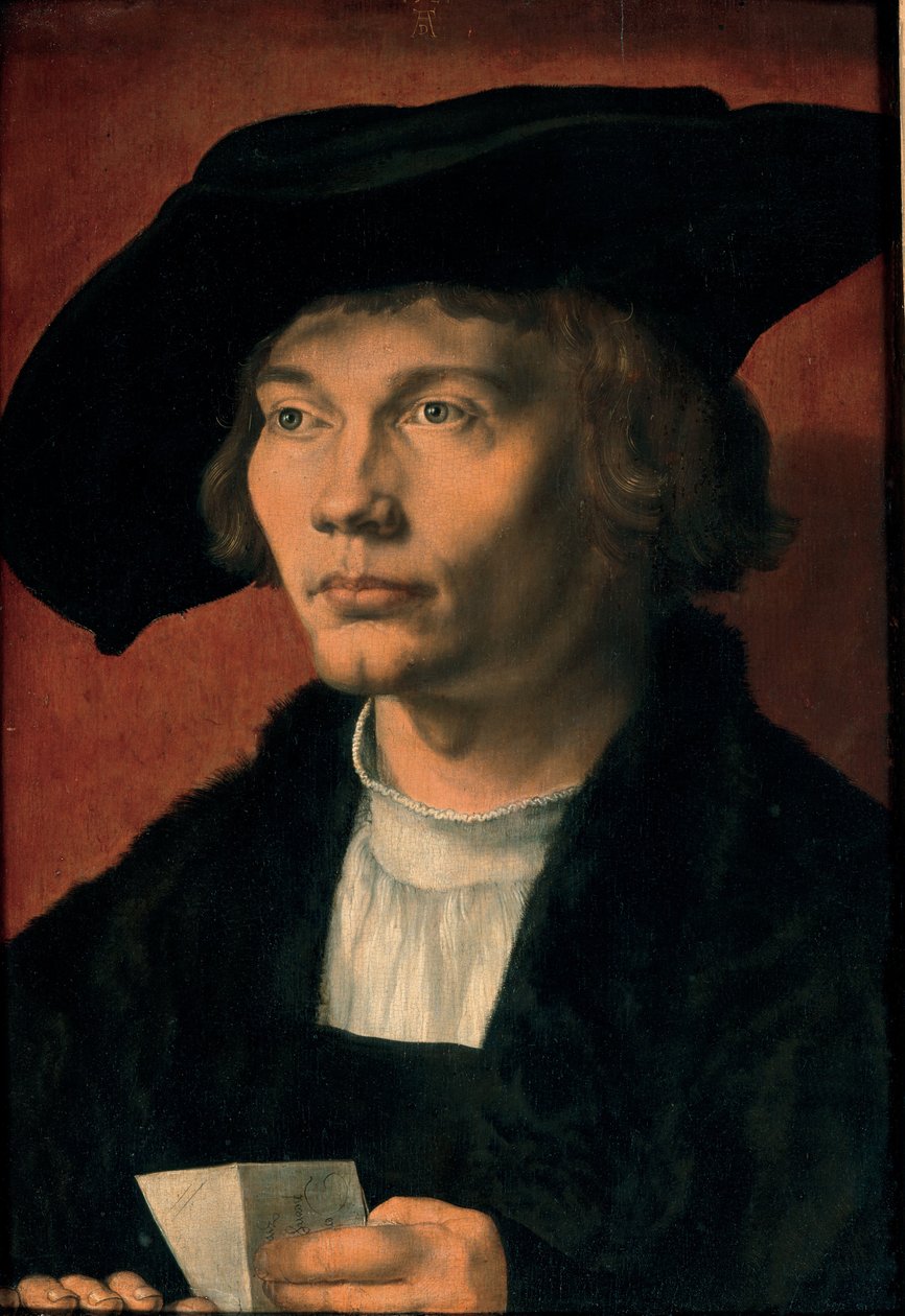 贝尔哈德·冯·里森的画像，1521年 作者 阿尔布雷希特丢勒