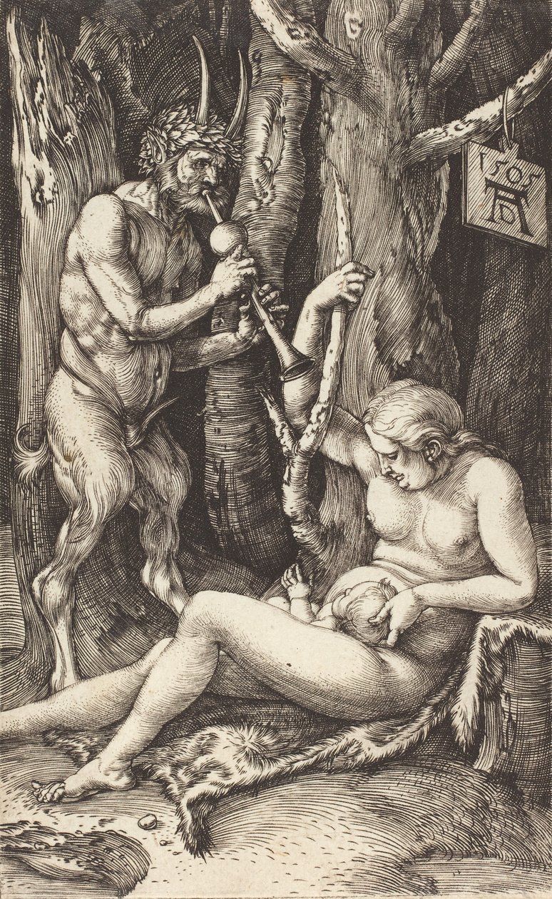 萨提尔家族，1505年。 作者 阿尔布雷希特丢勒