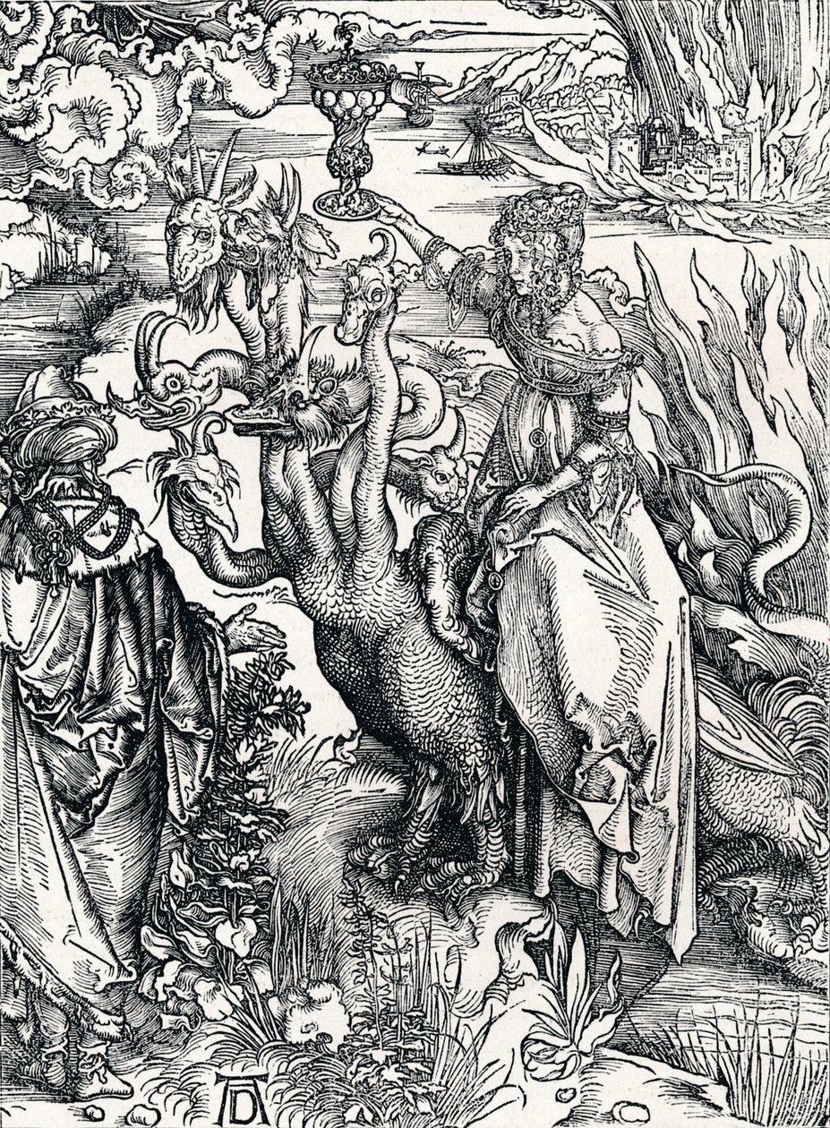巴比伦妓女，1498年，1906年 作者 阿尔布雷希特丢勒