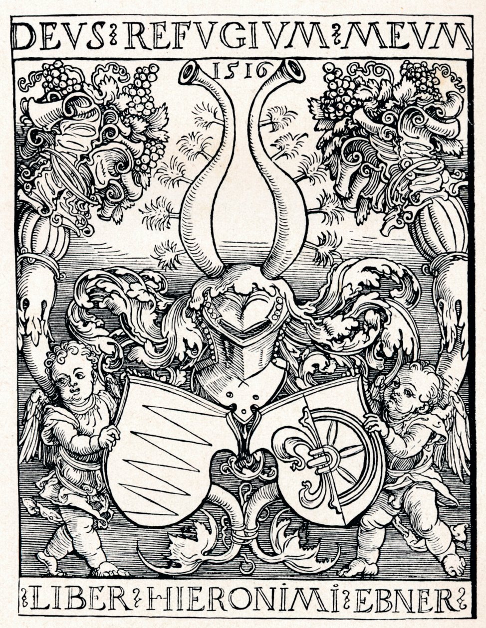 杰罗姆·埃伯纳（Jerome Ebner）的书本，1516年，1906年 作者 阿尔布雷希特丢勒