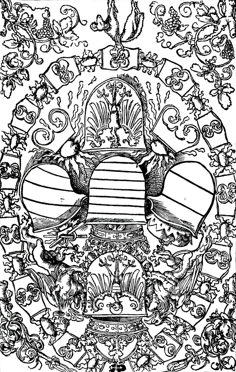 皇家五纹徽章，1515年，1906年 作者 阿尔布雷希特丢勒