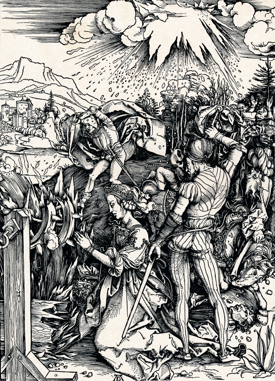 圣凯瑟琳难，1497年1906年 作者 阿尔布雷希特丢勒