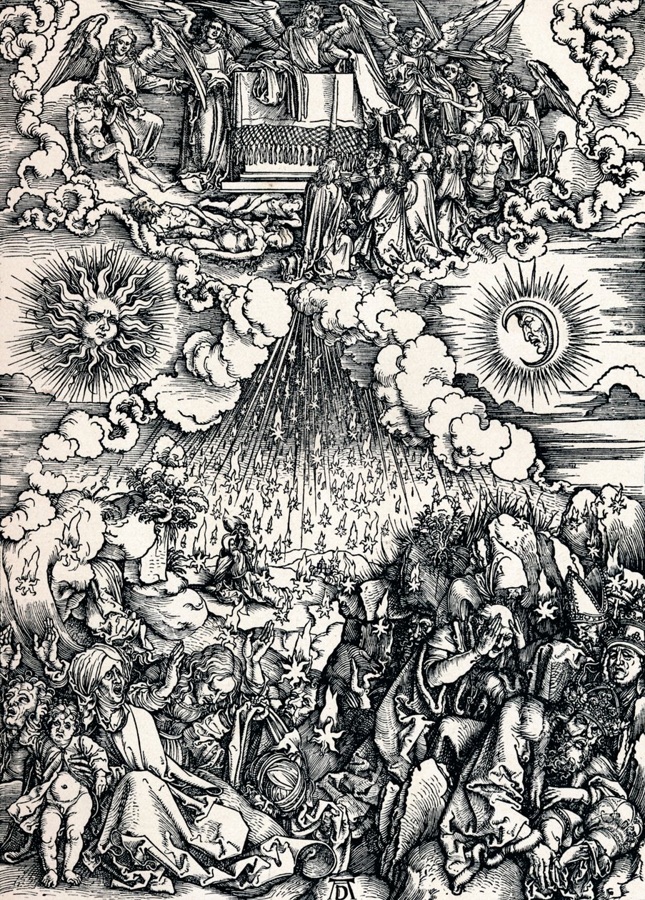 第五章和第六章的封印，1498年1906年 作者 阿尔布雷希特丢勒