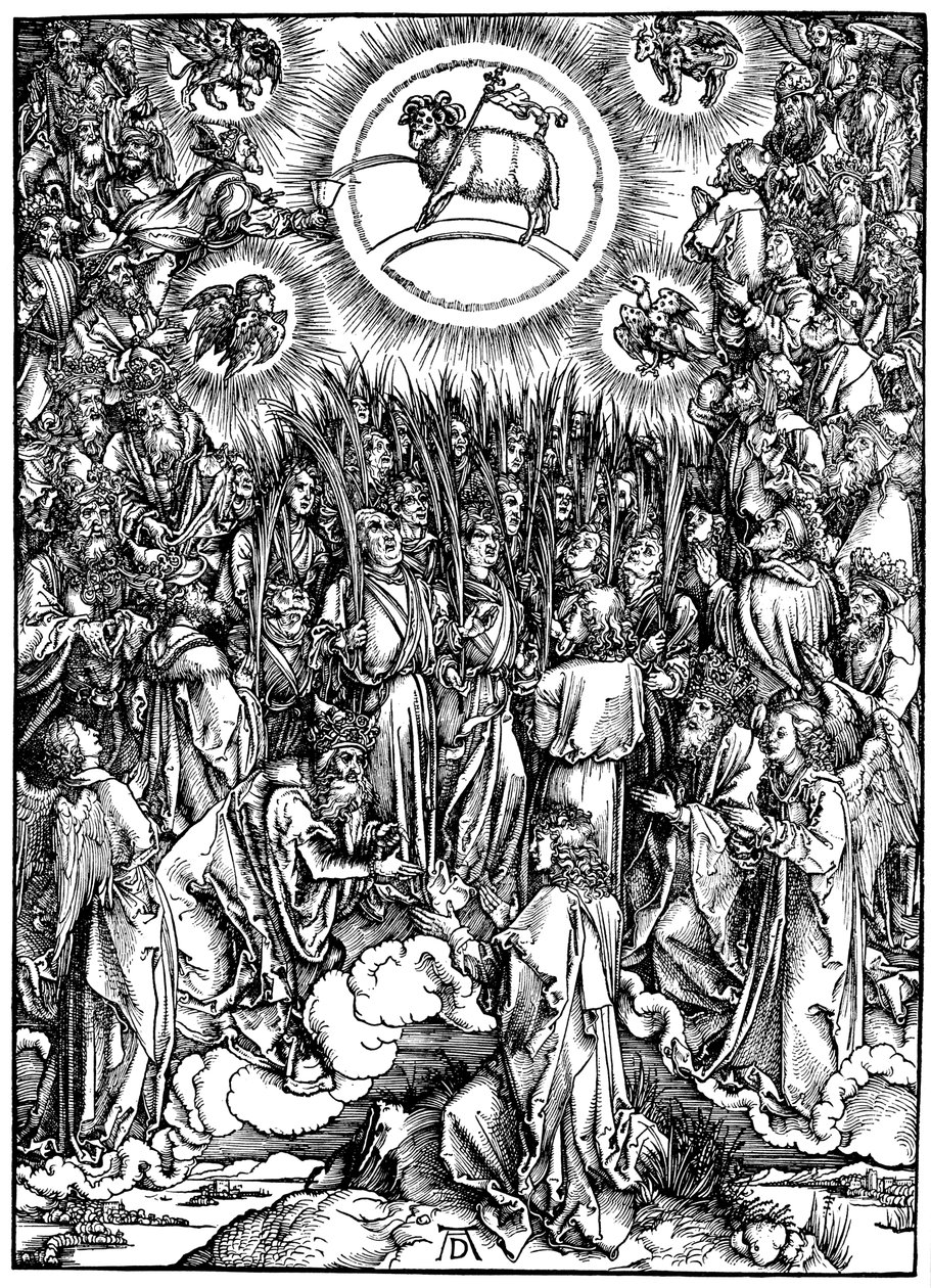 圣约翰启示录的启示，c1498 作者 阿尔布雷希特丢勒