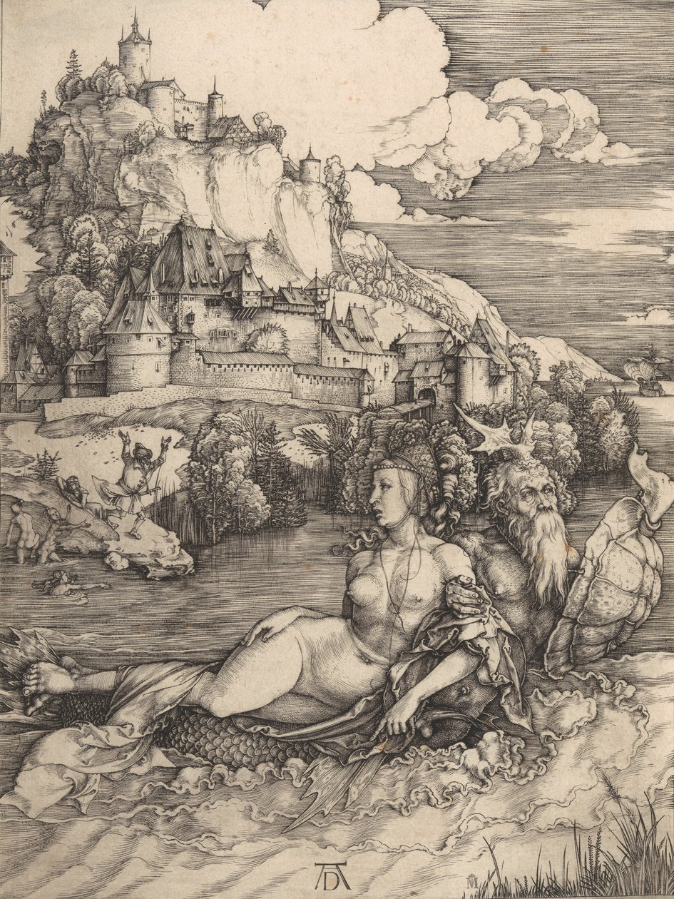 The Sea Monster The Miracle of the Sea, ca. 1498., ca. 1498. 作者 阿尔布雷希特丢勒