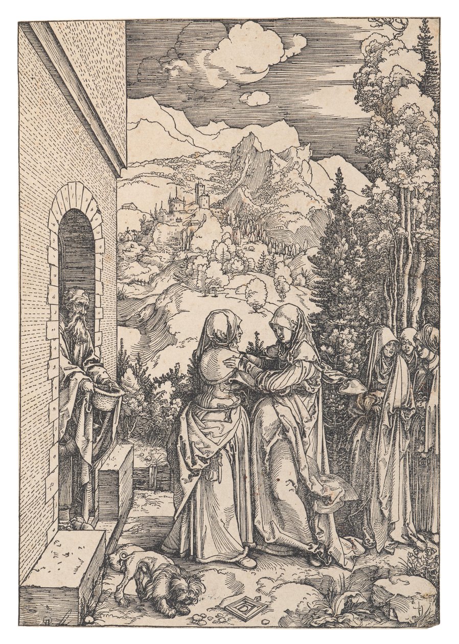 探视》，1503年。 作者 阿尔布雷希特丢勒