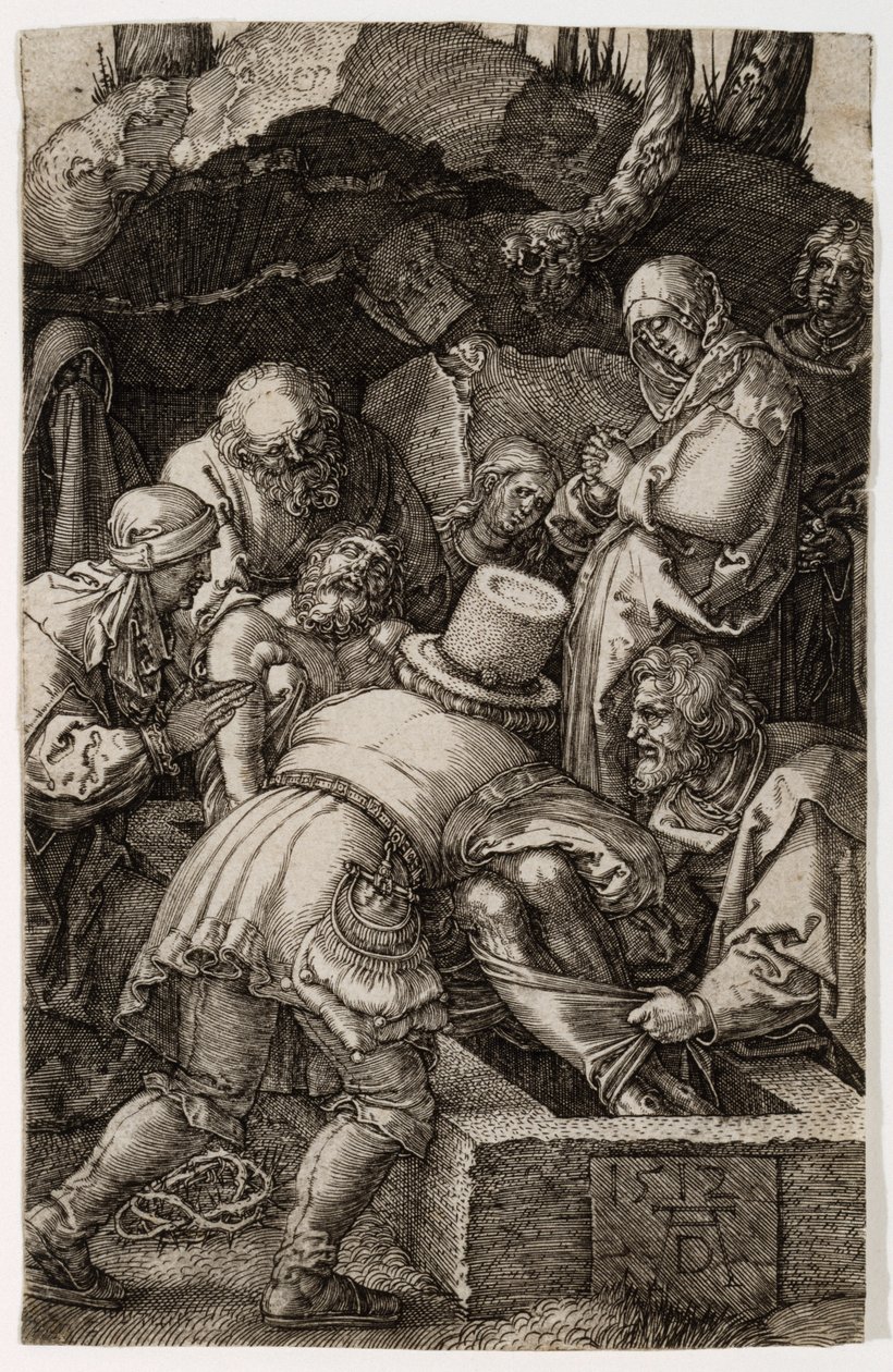 埋葬》（The Entombment 作者 阿尔布雷希特丢勒
