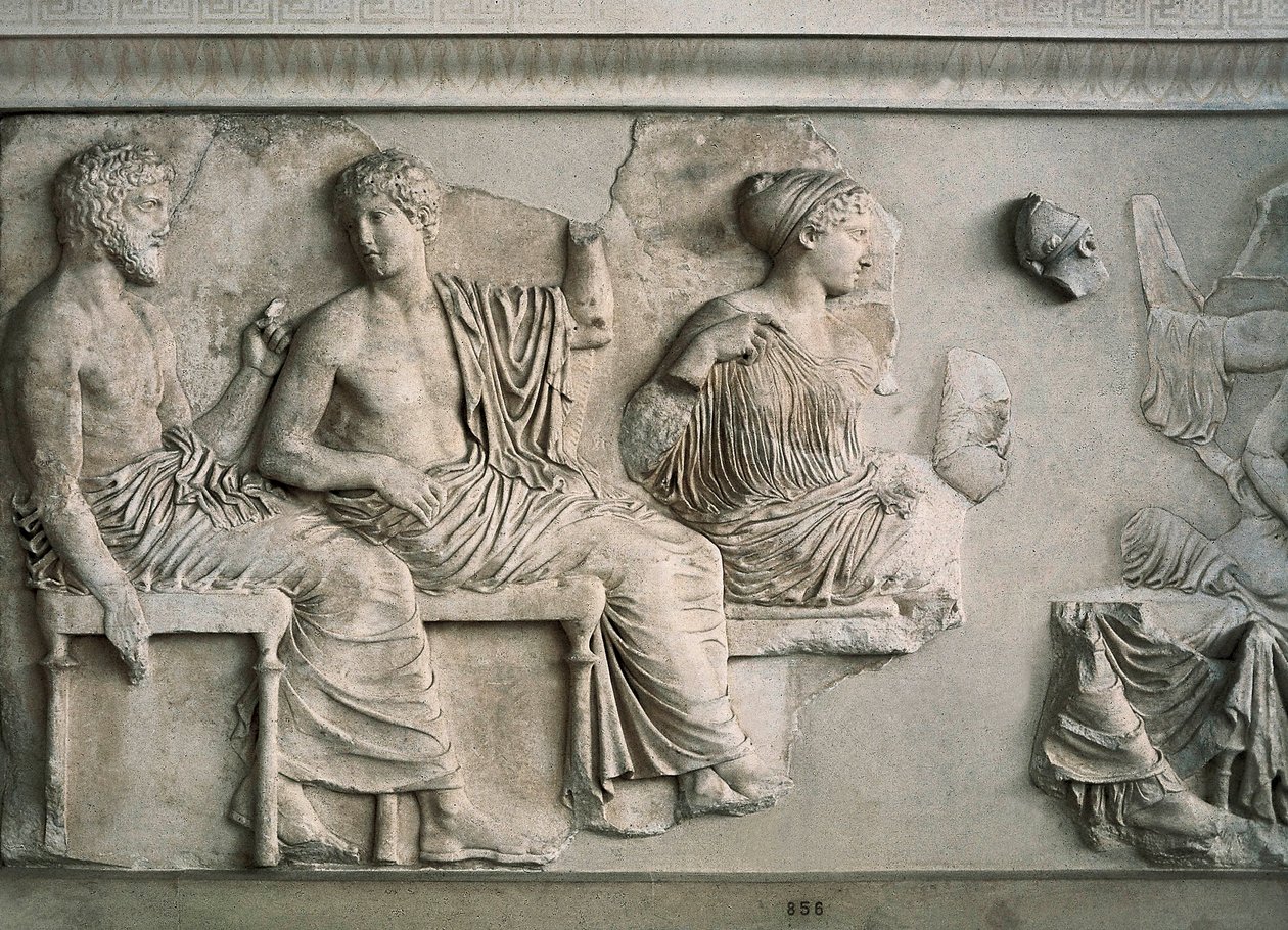 Poseidon, Apollo, Artemis and Aphrodite represented on the east frieze of the Parthenon 作者 cam烯（至）