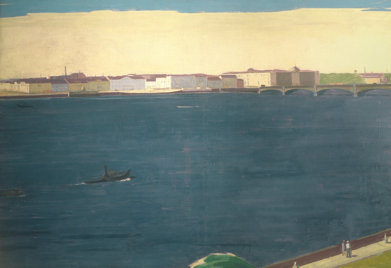 涅瓦河，1934年 作者 Aleksei Eremeevich Karev
