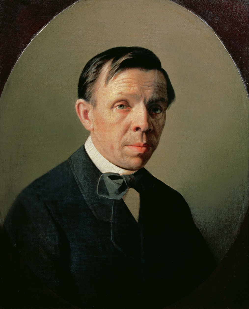Sergei Konstantinovich Zaryanko的肖像（1818-70） 作者 亚历山大·米哈伊洛维奇·科列索夫（Aleksei Mikhailovich Kolesov）