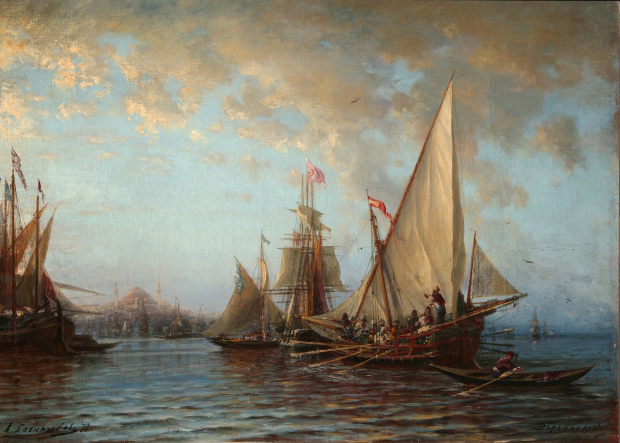 达达尼尔海峡，1873年 作者 亚历山大·彼得罗维奇·波哥柳波夫