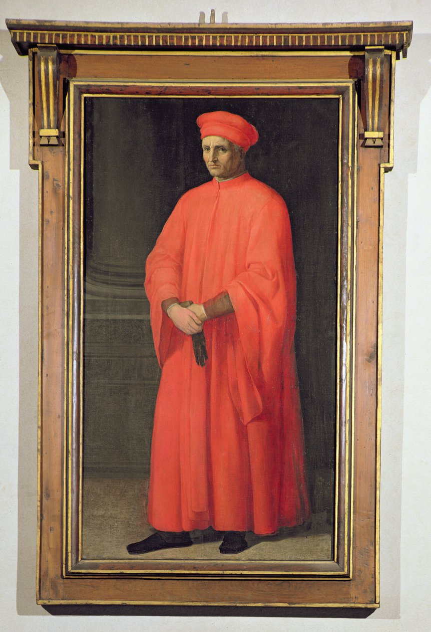 Francesco Datini的肖像 作者 亚历山德罗·阿洛里（Alessandro Allori）