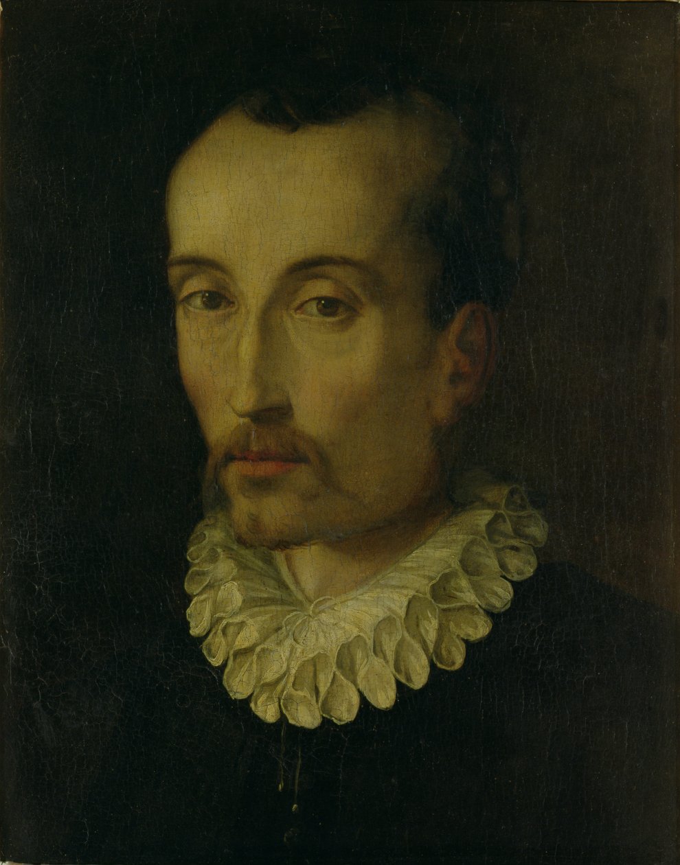Torquato Tasso的肖像，1585-90 作者 亚历山德罗·阿洛里（Alessandro Allori）