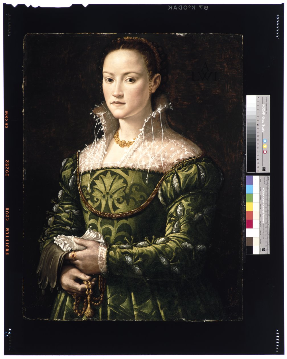 一位女士的肖像，c.1560 作者 亚历山德罗·阿洛里（Alessandro Allori）