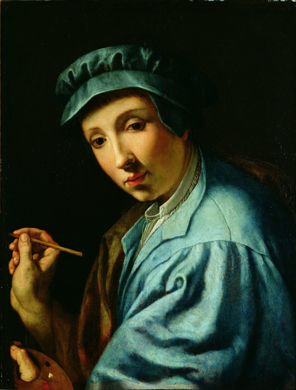 自画像，c.1555 作者 亚历山德罗·阿洛里（Alessandro Allori）