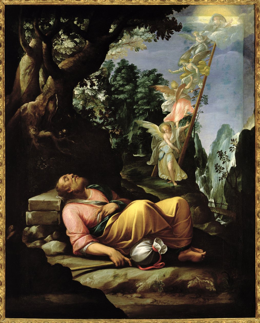 雅各之梦 作者 亚历山德罗·阿洛里（Alessandro Allori）