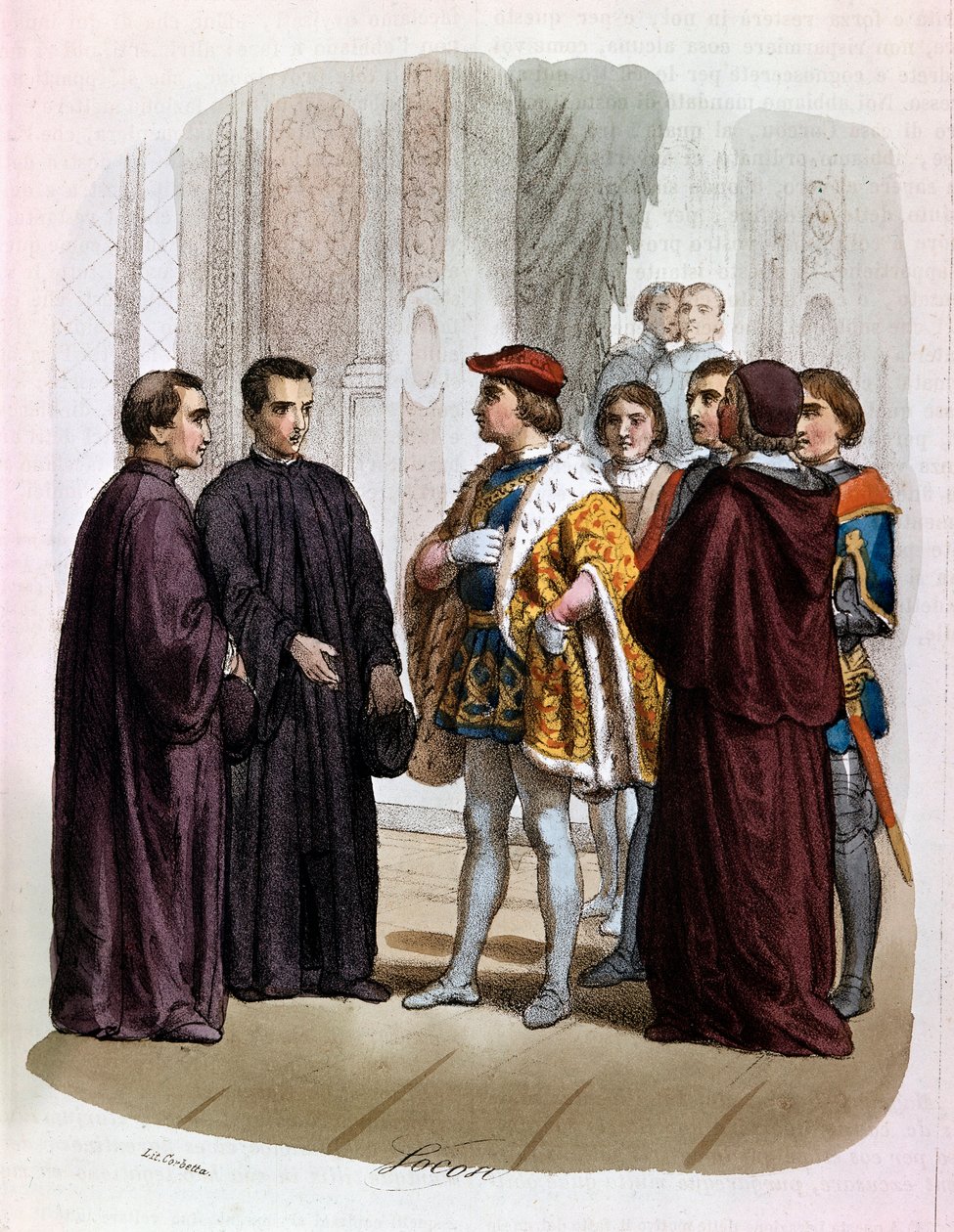 Niccolo di Bernardo dei Machiavelli (尼古拉-马基雅维利) 作者 亚历山德罗·佛科西（Alessandro Focosi）