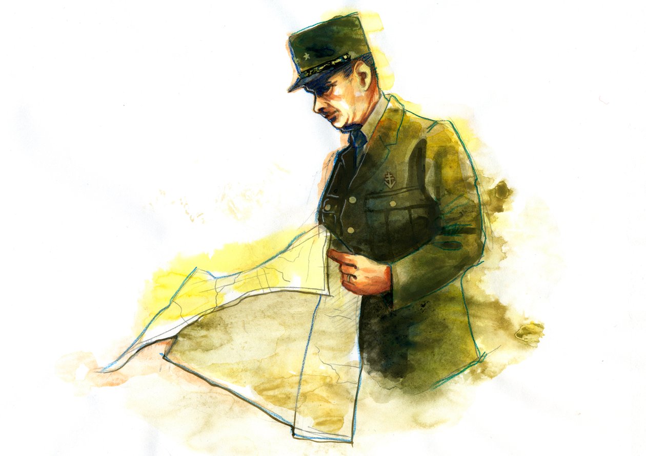 Portrait of General Charles de Gaulle (1890-1970) during the Second World War   1459107   zh       chinese Successfully Translated  Original: Pinot Noir grape by J. Troncy Translat: Pinot Noir grape by J. Troncy 1415052 zh chinese Successfully Translated O 作者 亚历山德罗·洛纳蒂