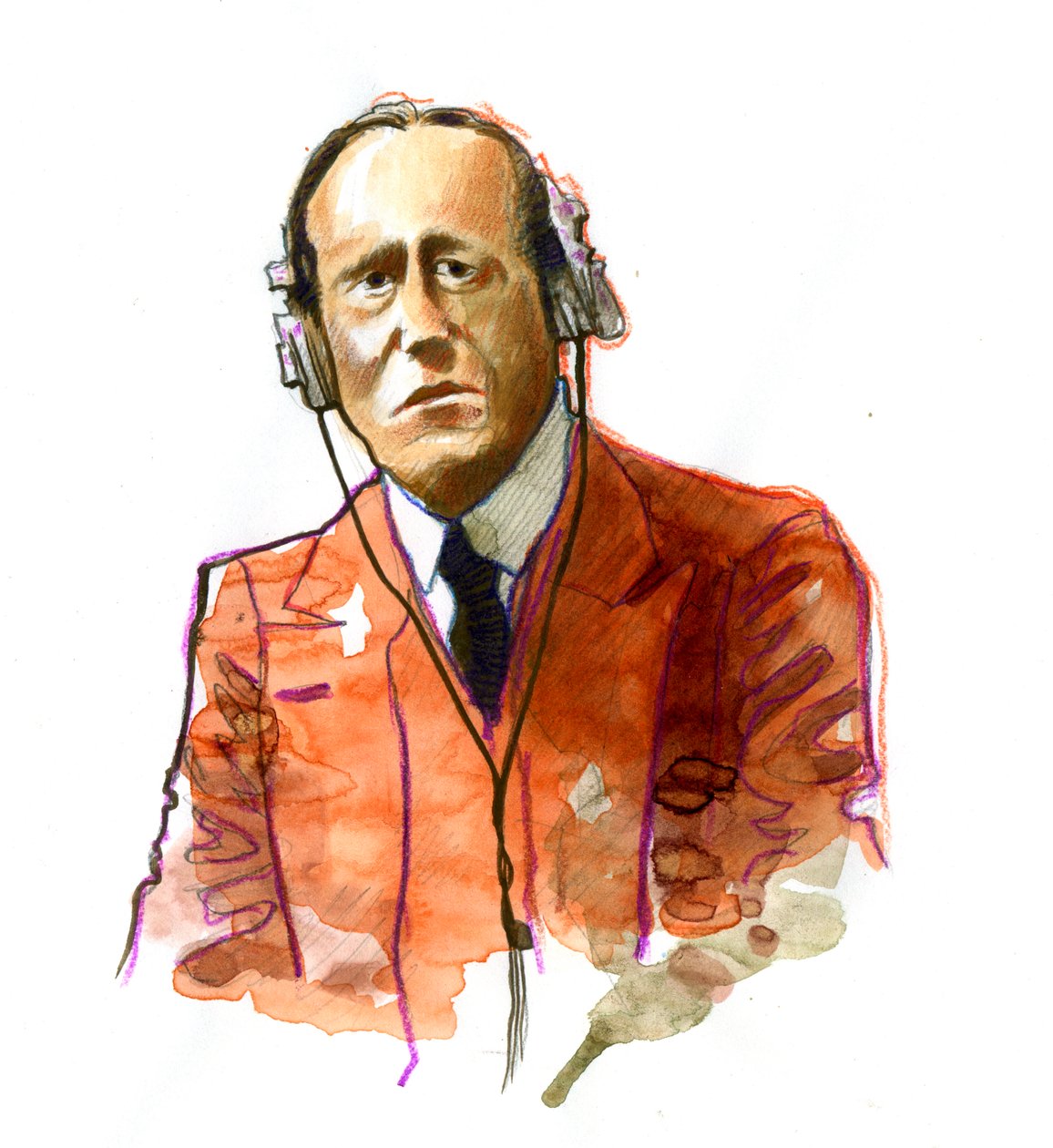 古列尔莫·马可尼（Guglielmo Marconi，1874-1937）肖像，意大利物理学家、电报发明人 作者 亚历山德罗·洛纳蒂