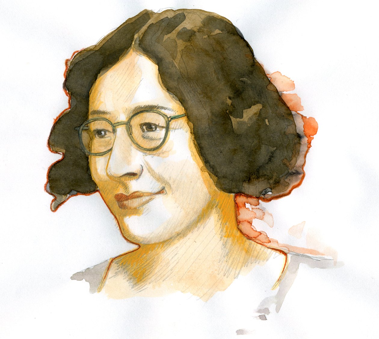 法国哲学家西蒙娜-魏尔（1909-1943）肖像 作者 亚历山德罗·洛纳蒂