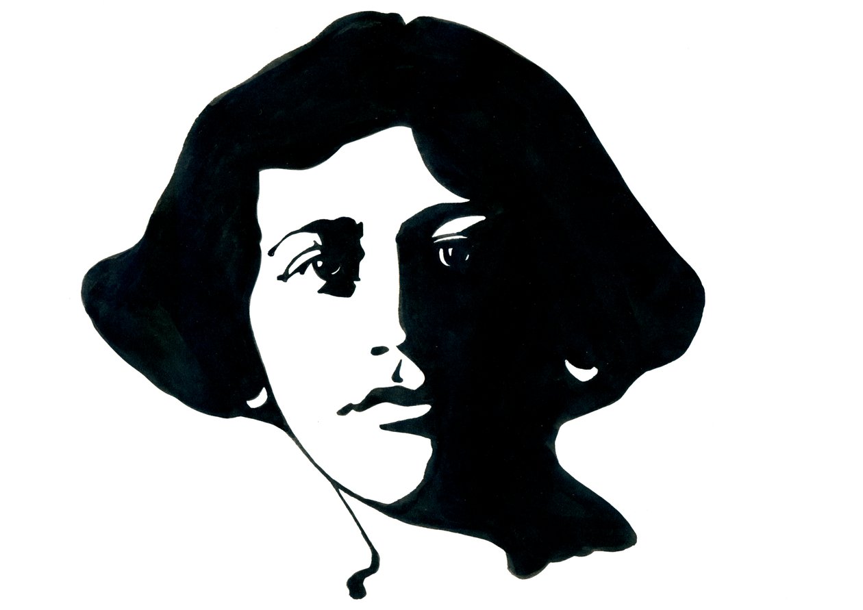 西蒙娜·薇依 (1909-1943) 肖像，法国哲学家 作者 亚历山德罗·洛纳蒂
